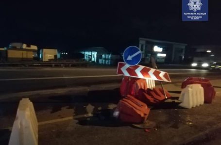 Новини Тернополя: п’яний водій протаранив блокпост