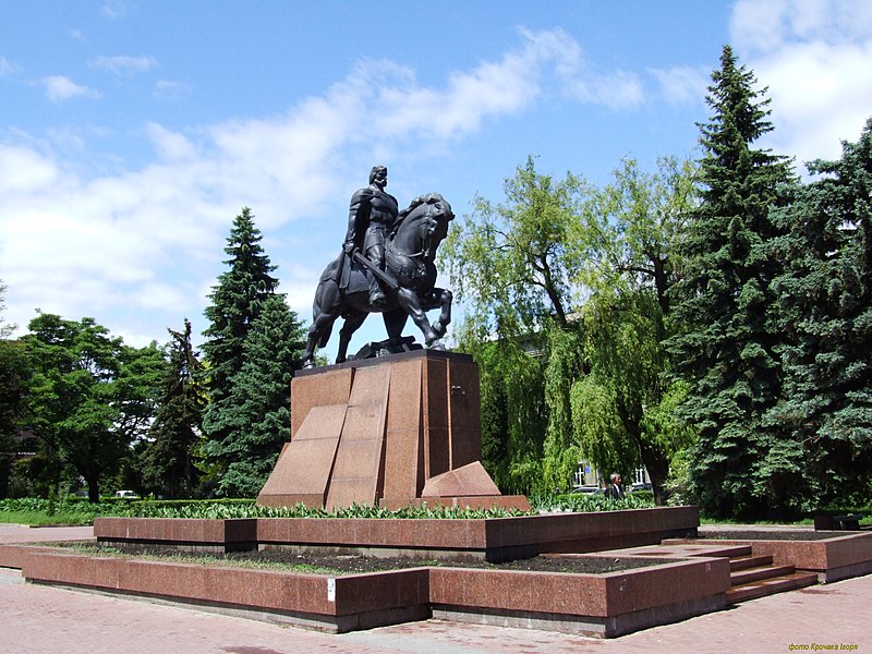 Пам'ятник Данилу Галицькому у Тернополі