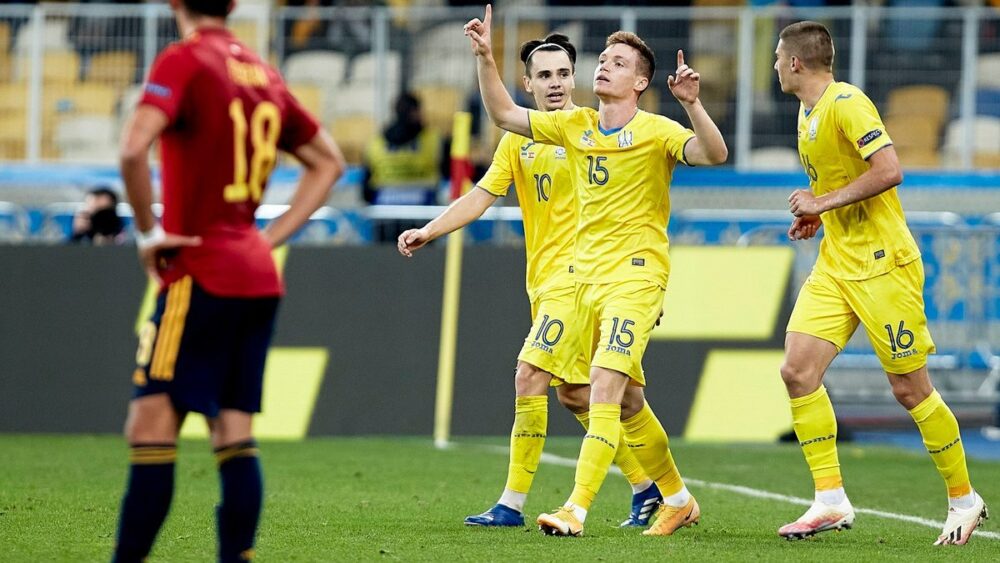 Ліга Націй: збірна України сенсаційно перемогла Іспанію (ВІДЕО)