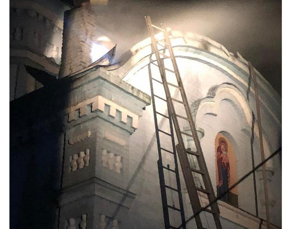 У Шумському районі від вогню врятували столітню церкву