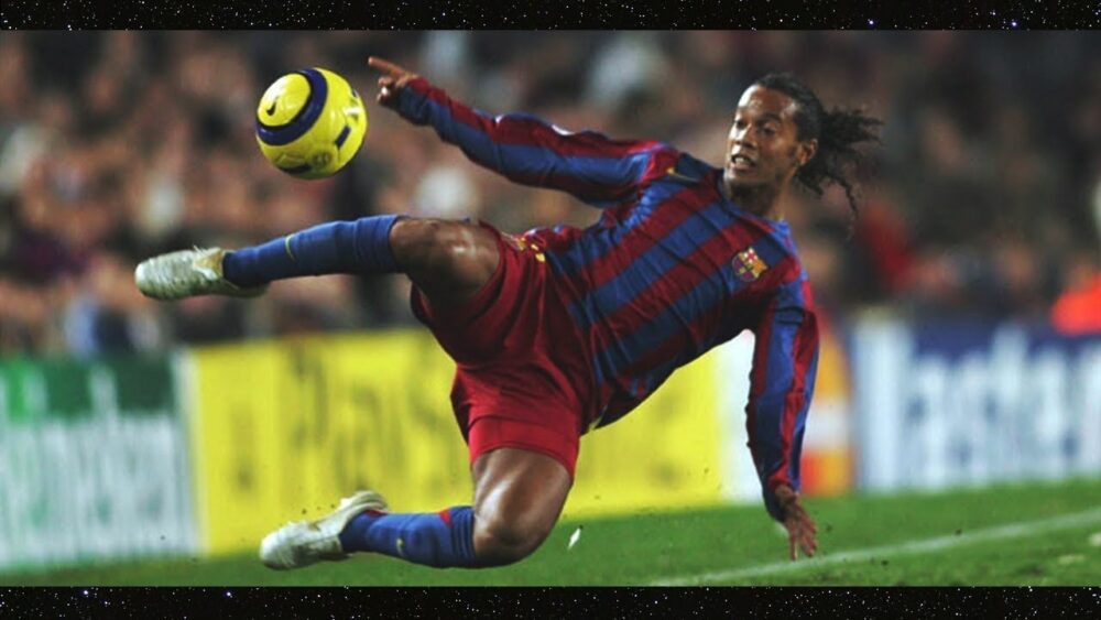Легенди футболу: володар “Золотого м’яча” 2005 року Роналдіньо