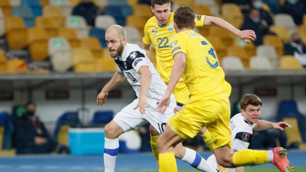 ЧС-2022: збірна України втратила очки у матчі з Фінляндією (ВІДЕО)