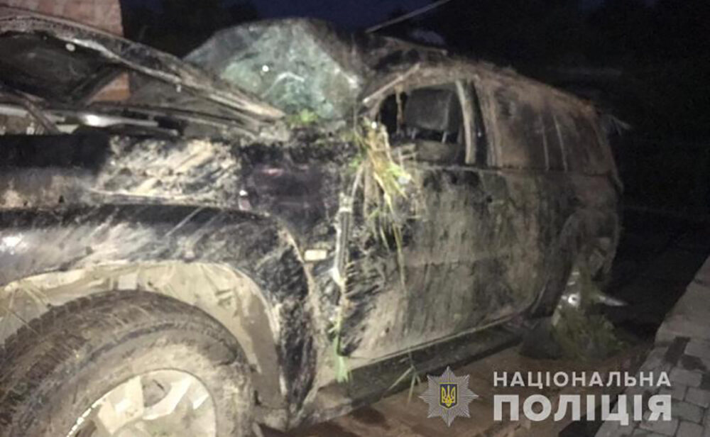 На Тернопільщині у результаті аварії загинув водій автомобіля NISSAN