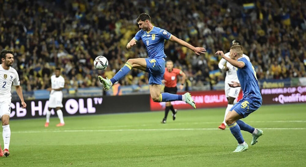Збірна України зіграла в нічию проти Франції у відборі на ЧС-2022