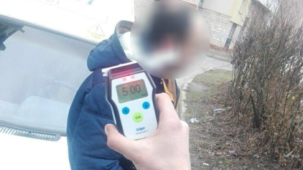 За 20 днів квітня на дорогах Тернопільщини зловили 138 п’яних водіїв