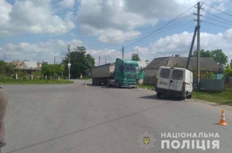 У Гримайлові внаслідок зіткнення з вантажівкою травмувався водій “Сітроена” (ФОТО)