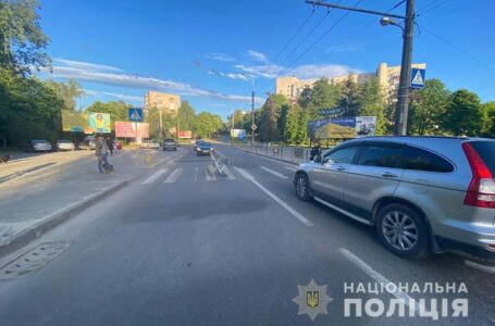 У Тернополі п’яний водій на пішохідному переході збив візочок з дитиною