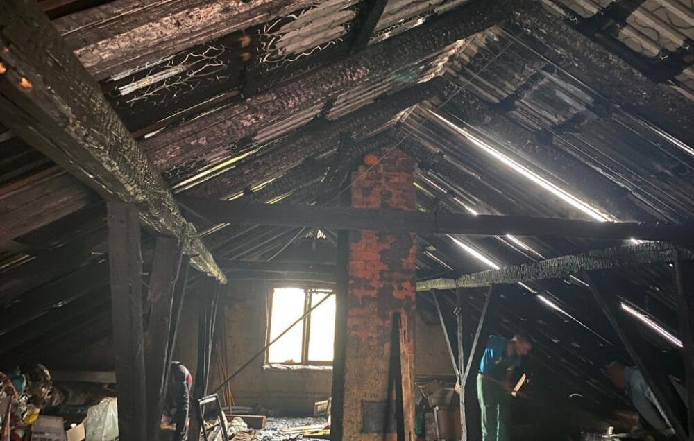 Пожежа на Чортківщині: у Нагірянці горів житловий будинок (ФОТО)