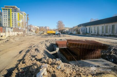 Сергій Надал: У Тернополі продовжують будувати новий колектор, щоб навесні зменшити підтоплення