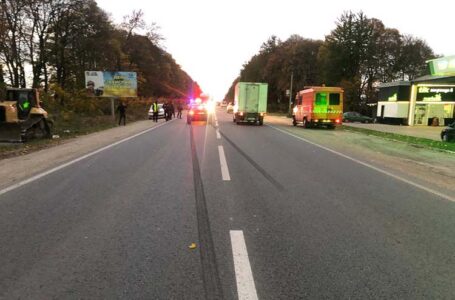 Поблизу Теребовлі водій “Фольксвагена” збив пішохода