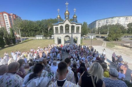У Тернополі освятили новозбудовний храм на честь Бориса і Гліба (ФОТО)