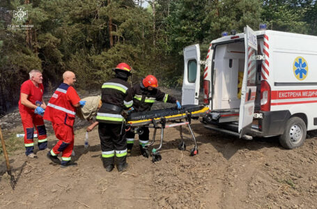 На Лановеччині внаслідок пожежі лісу загинула 69-річна жінка (ФОТО)