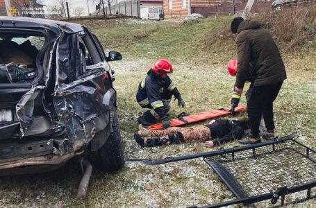 В аварії у Копичинцях травмувався водій джипа (ФОТО)