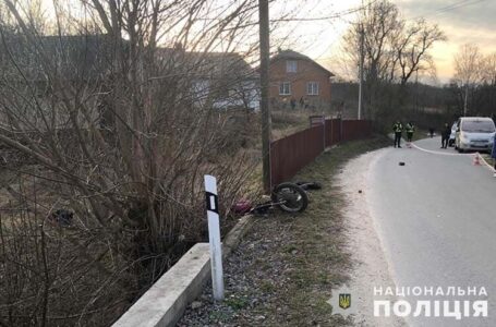 В аварії на Теребовлянщині загинув 19-річний мотоцикліст