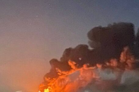 На Кременеччині внаслідок атаки “шахедів” сталася пожежа на об’єкті інфраструктури