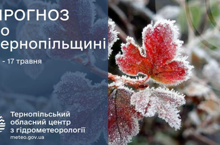 Без опадів: прогноз погоди у Тернополі на 15 травня