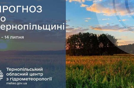 Плюс 35: прогноз погоди у Тернополі на 12 липня