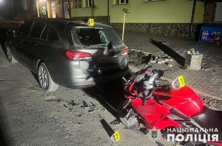 В аварії у Почаєві травмувався 20-річний мотоцикліст