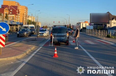 У Тернополі водій “Дачії” збив пішохода