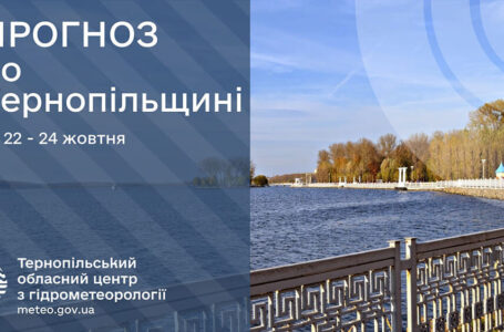 Тепло і без опадів: прогноз погоди у Тернополі на 22 жовтня