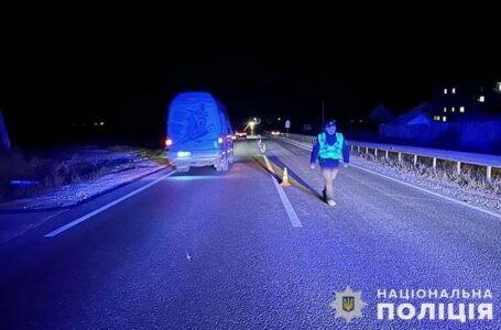 На трасі Гримайлів – Сатанів водій мікроавтобуса збив пішохода