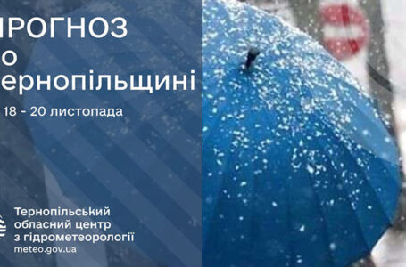 Сніг та ожеледиця: прогноз погоди у Тернополі на 18 листопада