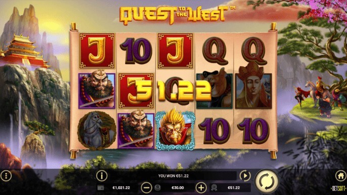 Quest to the West (BetSoft) 
