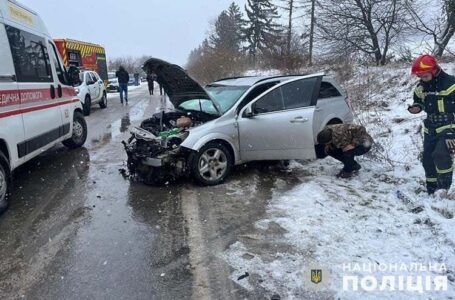 В аварії на трасі Бережани – Підгайці травмувалися 5 людей