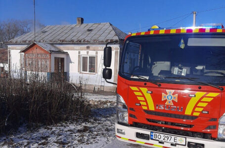 У Старому Скалаті горів житловий будинок