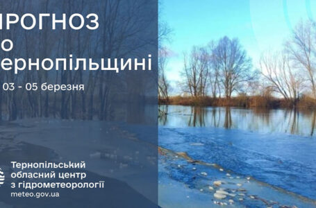 До 6° тепла: прогноз погоди у Тернополі на 3 березня