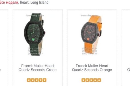 На які копії годинників Franck Muller звернути увагу, обираючи годинник на сайті Kronos-Shop