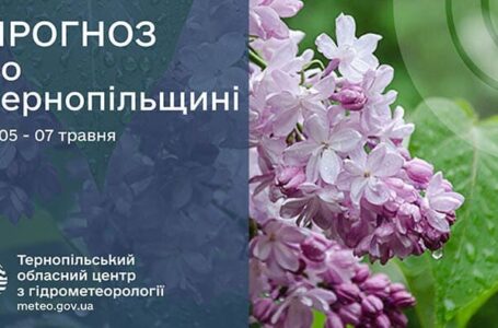 Хмарно і дощ: прогноз погоди у Тернопільській області на 5 травня