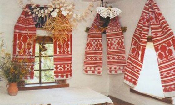 вишиті рушники на ікону