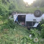 На трасі Тернопіль – Підволочиськ перекинувся автомобіль (ФОТО)