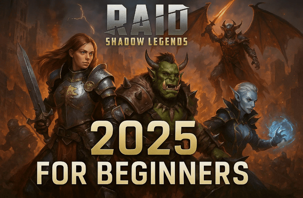 Raid Shadow Legends як почати з нуля у 2025 ? ГАЙД для початківців