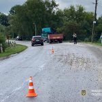 У Трибухівцях внаслідок зіткнення з вантажівкою травмувався водій “Mitsubishi L200”