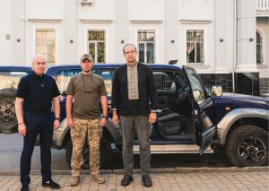 Новий позашляховик для захисників 105-ї бригади: Сергій Надал