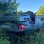 На Теребовлянщині перекинувся легковий автомобіль (ФОТО)