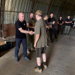 Сергій Надал на фронті до Дня Тернополя вручив відзнаки воїнам 105 бригади ТрО