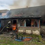 На Зборівщині горіла господарська будівля (ФОТО)