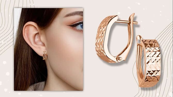 Сережки з алмазним гравіюванням – сяюча деталь образу