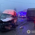 На Чортківщині внаслідок зіткнення з вантажівкою загинув водій мікроавтобуса