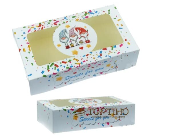 новорічні коробки, тортіно
