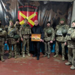 Сергій Надал на фронті передав обладнання для кількох підрозділів