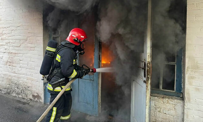 У Великій Березовиці під час пожежі загинула жінка