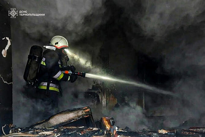 На Зборівщині під час пожежі загинув 51-річний чоловік