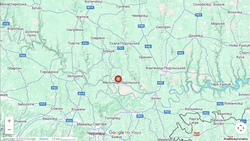 На півдні Тернопільщини стався землетрус