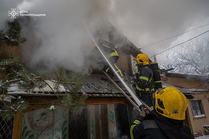 Поблизу Тернополя внаслідок пожежі загинув 43-річний чоловік