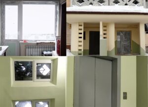 Будинок у Тернополі на вул. 15 Квітня оживає: за кошти міської ради відновили третій під’їзд після атаки