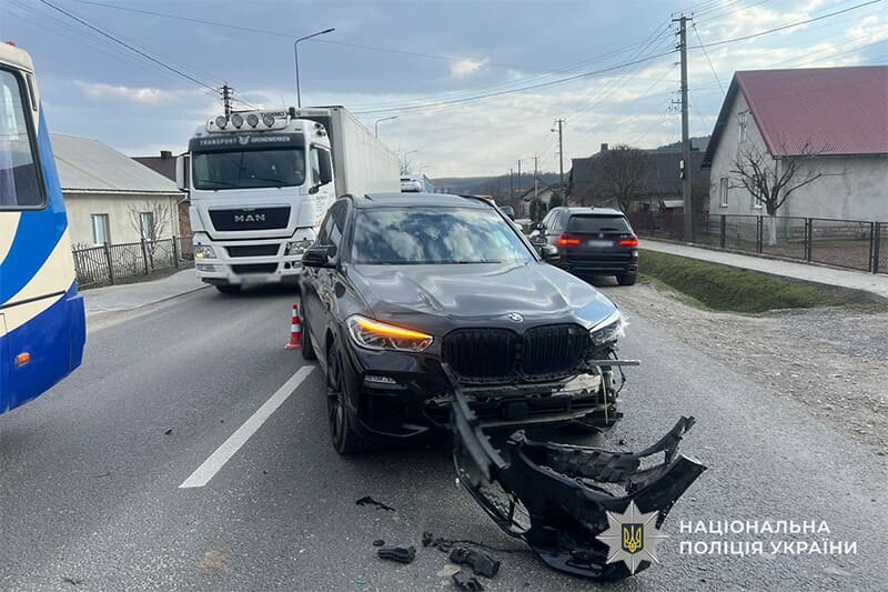 У Теребовлі внаслідок ДТП травмувався 6-річний пасажир автомобіля